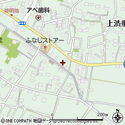 栃木県足利市上渋垂町541周辺の地図