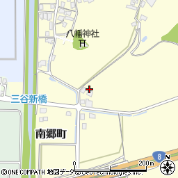 石川県加賀市南郷町ヲ周辺の地図