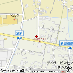群馬県太田市別所町338周辺の地図