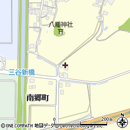 石川県加賀市南郷町（ヲ）周辺の地図