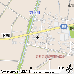 長野県安曇野市豊科新田5184-4周辺の地図