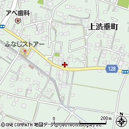 栃木県足利市上渋垂町493周辺の地図