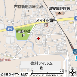長野県安曇野市豊科5029周辺の地図
