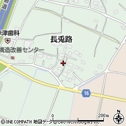 茨城県笠間市長兎路560周辺の地図