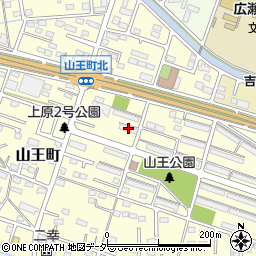 群馬県伊勢崎市山王町97周辺の地図