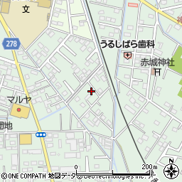 栃木県足利市上渋垂町34周辺の地図