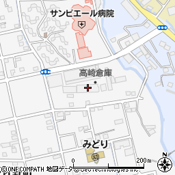 高崎倉庫周辺の地図