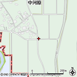 栃木県小山市中河原379周辺の地図