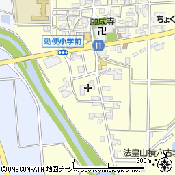 石川県加賀市勅使町ル45周辺の地図
