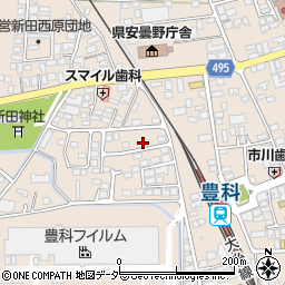 長野県安曇野市豊科4967周辺の地図