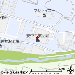 東芝電池株式会社碓氷川工場周辺の地図