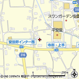 長野県安曇野市豊科南穂高135周辺の地図