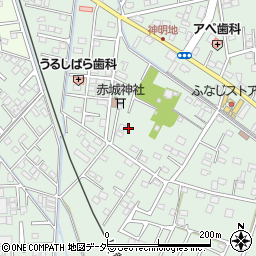 栃木県足利市上渋垂町120-5周辺の地図