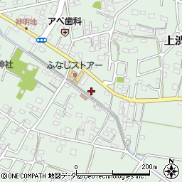 栃木県足利市上渋垂町524周辺の地図