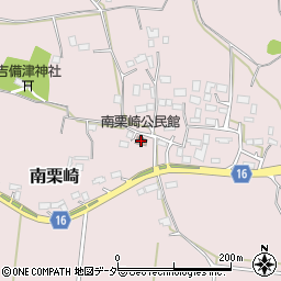 南栗崎公民館周辺の地図