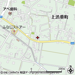 栃木県足利市上渋垂町492-2周辺の地図