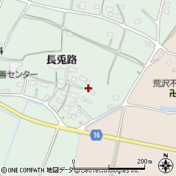 茨城県笠間市長兎路554周辺の地図