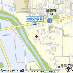 石川県加賀市勅使町ル75周辺の地図