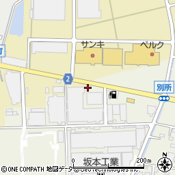 群馬県太田市別所町296周辺の地図