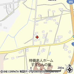 茨城県笠間市土師1246-5周辺の地図