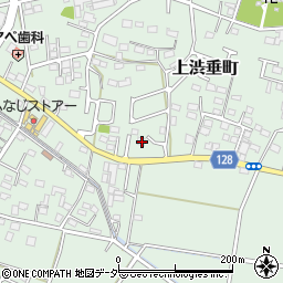 栃木県足利市上渋垂町488周辺の地図