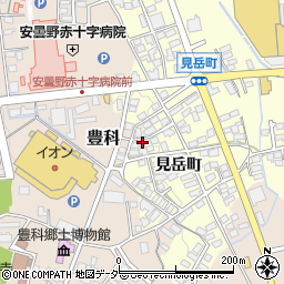 長野県安曇野市豊科南穂高476周辺の地図