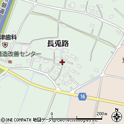 茨城県笠間市長兎路559周辺の地図