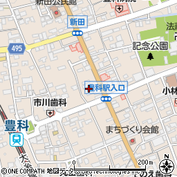長野県安曇野市豊科4828周辺の地図