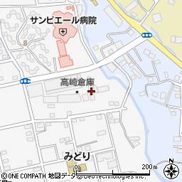 高崎倉庫トランクルーム部周辺の地図