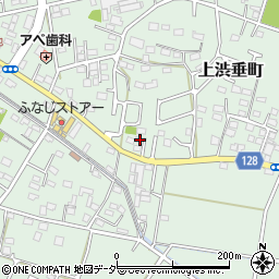 栃木県足利市上渋垂町494周辺の地図