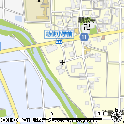 石川県加賀市勅使町ル周辺の地図