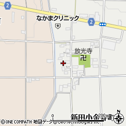 群馬県太田市新田小金井町239周辺の地図