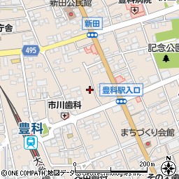 長野県安曇野市豊科新田4820周辺の地図