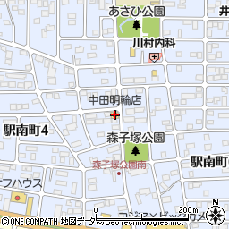 中田明輪店周辺の地図