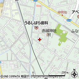 栃木県足利市上渋垂町64周辺の地図