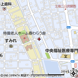 栃木県小山市土塔42周辺の地図