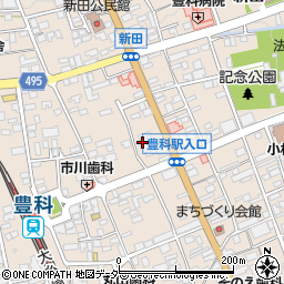 長野県安曇野市豊科4825周辺の地図