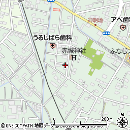栃木県足利市上渋垂町63周辺の地図