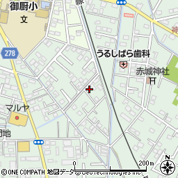 栃木県足利市上渋垂町33-6周辺の地図