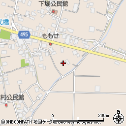 長野県安曇野市堀金烏川4888周辺の地図