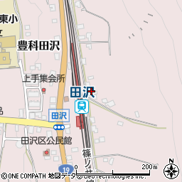 田沢川窪建設周辺の地図