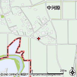 栃木県小山市中河原329周辺の地図
