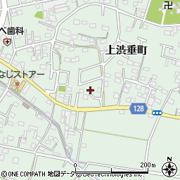 栃木県足利市上渋垂町486-3周辺の地図