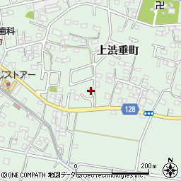 栃木県足利市上渋垂町485-3周辺の地図