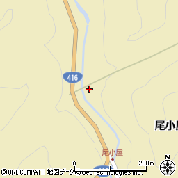 石川県小松市尾小屋町ヌ周辺の地図