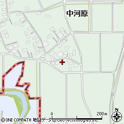 栃木県小山市中河原329-3周辺の地図