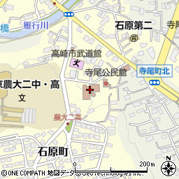 高崎市　片岡長寿センター周辺の地図
