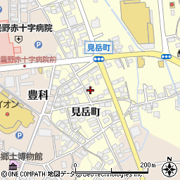 長野県安曇野市豊科南穂高540周辺の地図