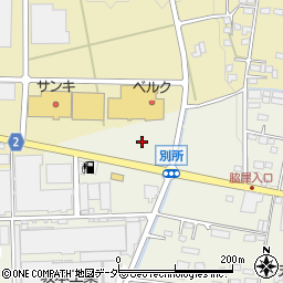 群馬県太田市別所町328-3周辺の地図