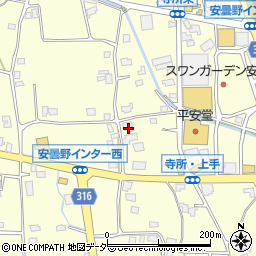 長野県安曇野市豊科南穂高137周辺の地図